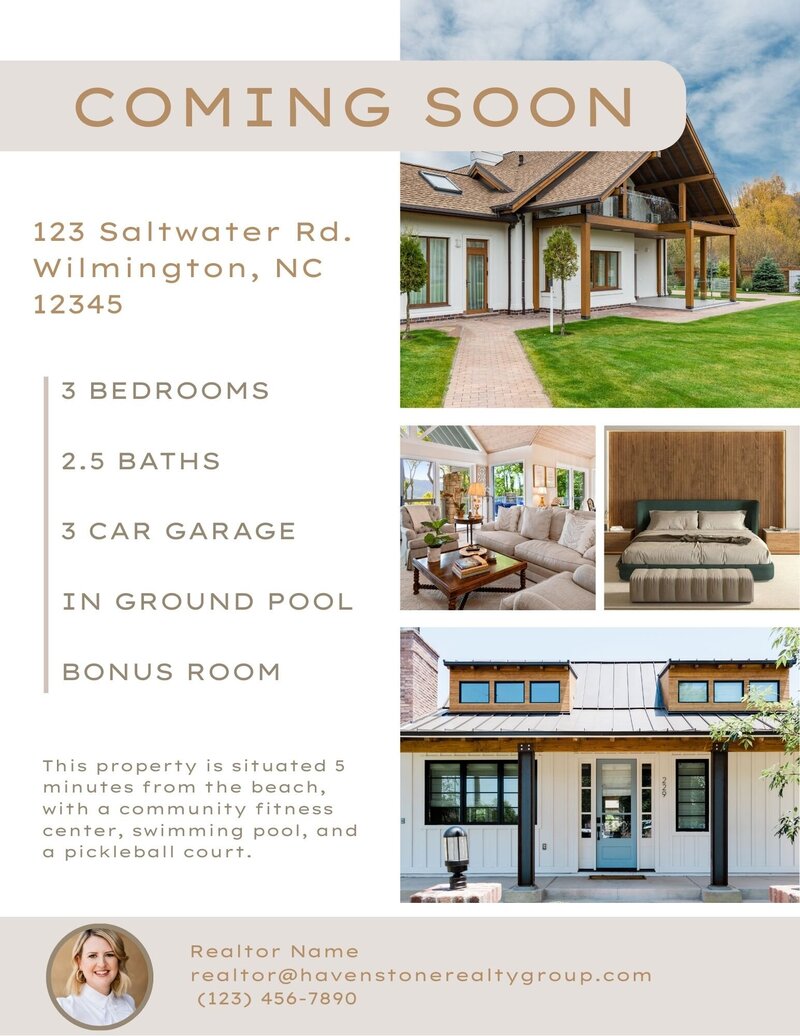 Editable Canva Real Estate Posts and Flyers