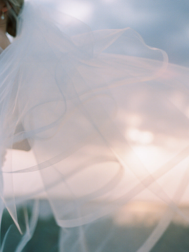 bridal wedding veil