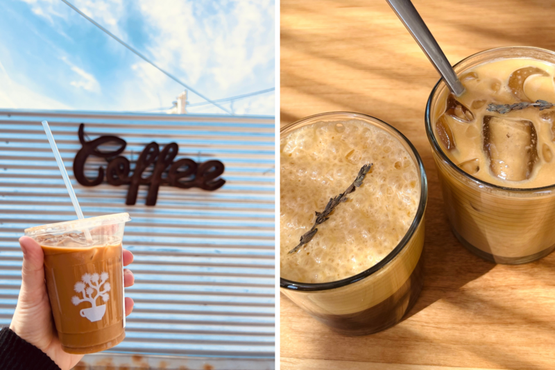 photos of lattes