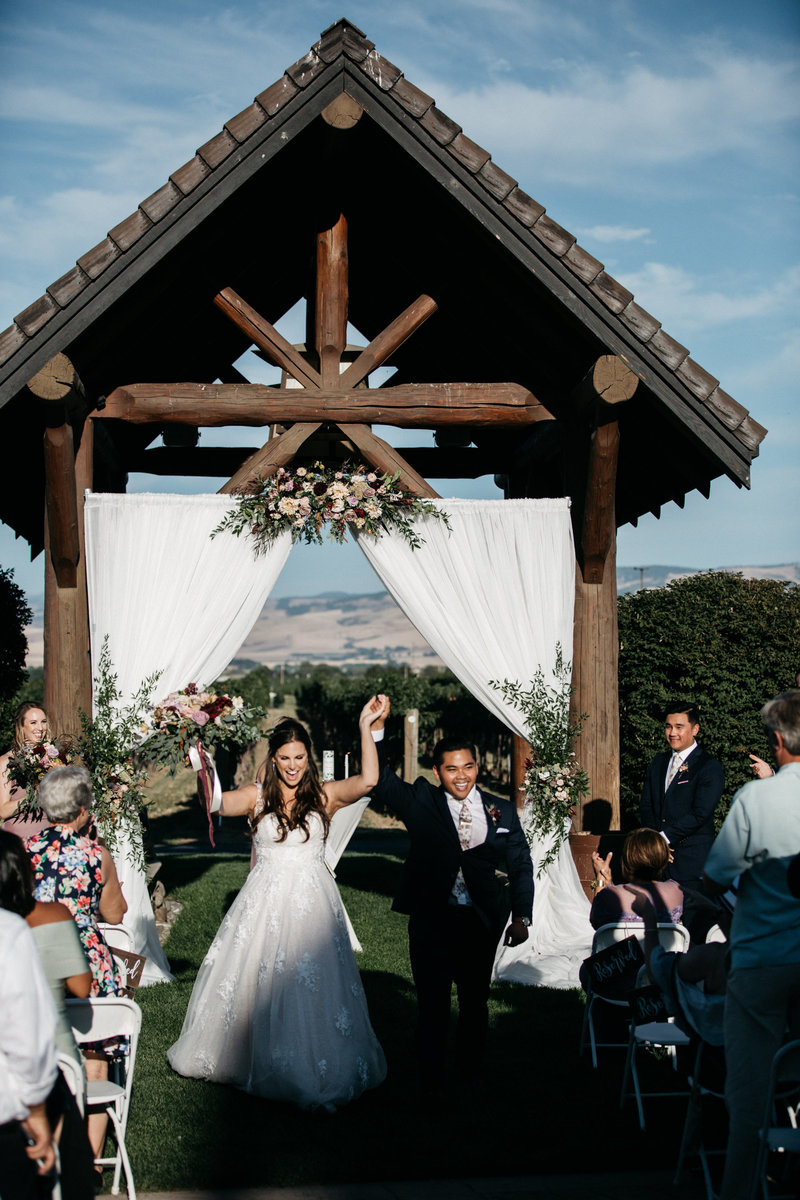 Christine + David Winery Wedding | Tin Sparrow Events + Jessica Hunter Photography