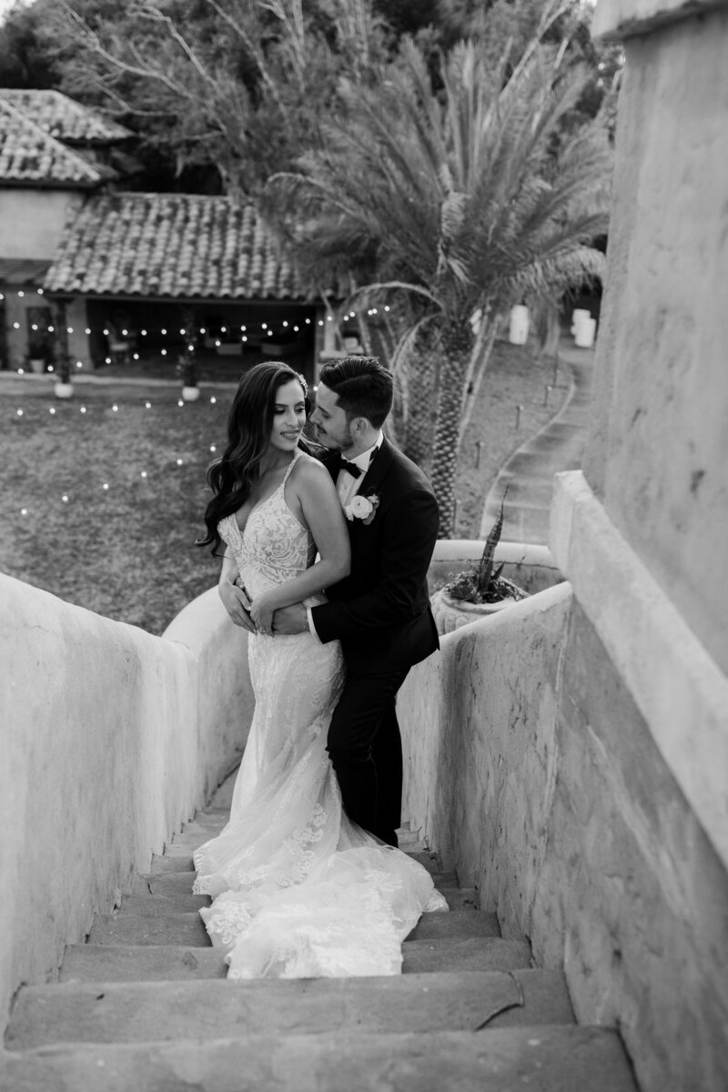 Bride and Groom Photos Under Veil