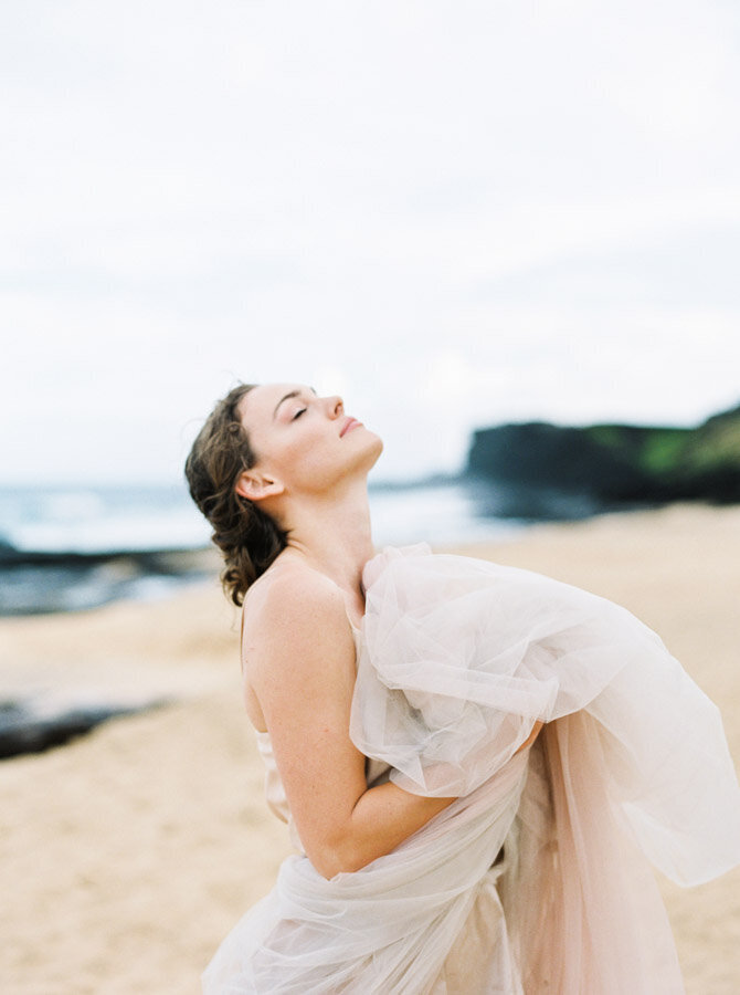 00051- Fine Art Film Hawaii Destination Elopement Wedding Photographer Sheri McMahon