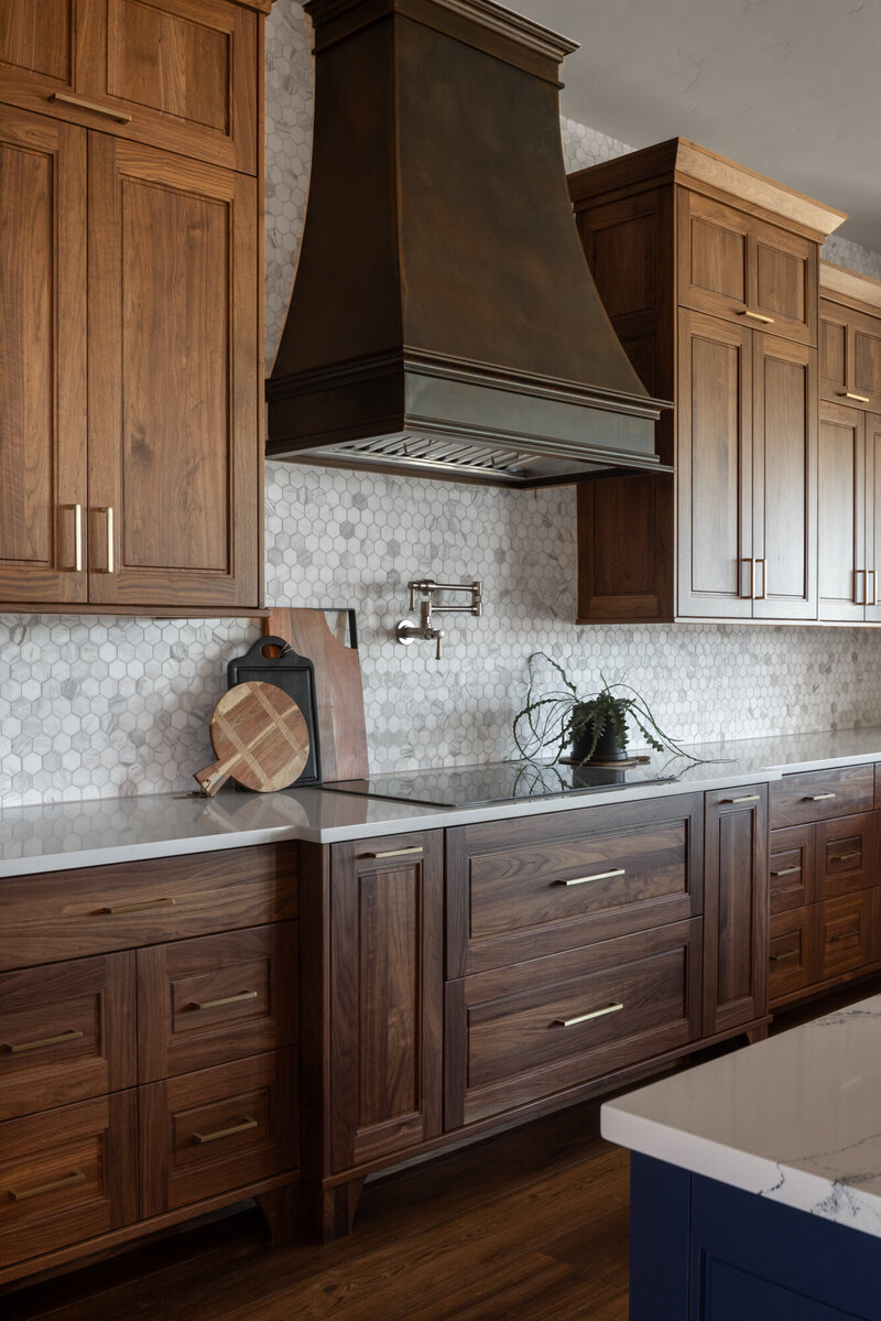 Solid Wood Inset Cabinetry Kitchen Remodel in Fort Collins, CO by Pure Indigo Interiors project photo