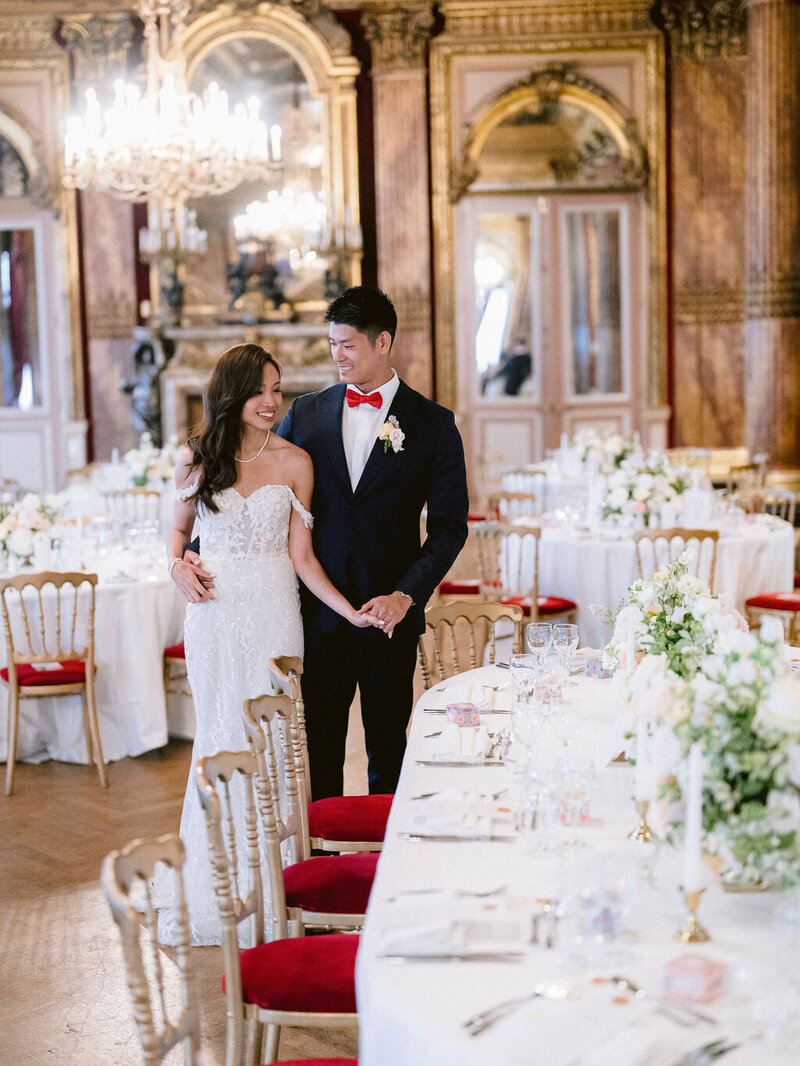 Romance wedding paris