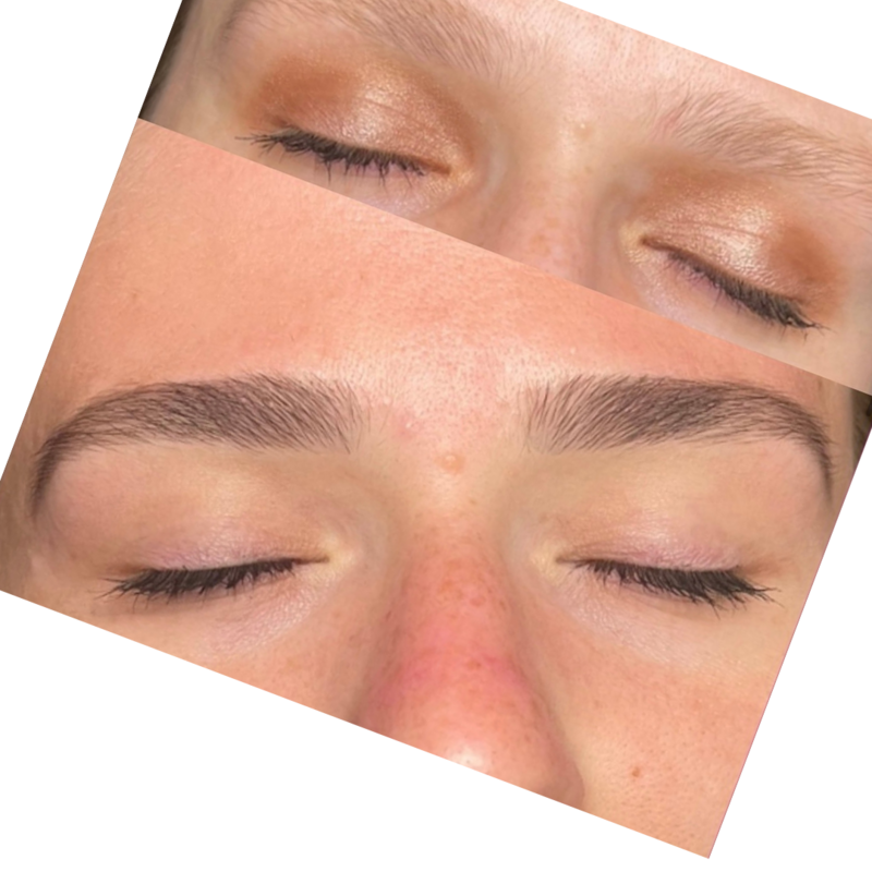 brow tinting