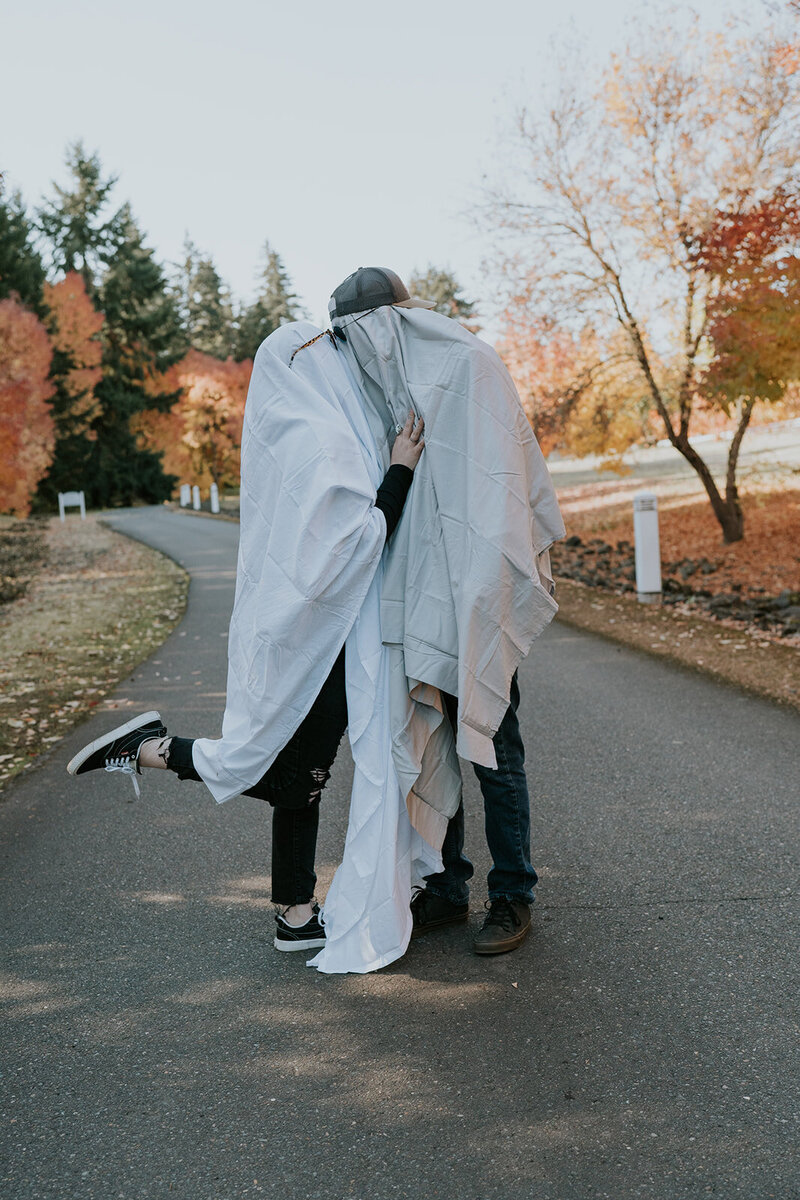 Halloween inspired couple session.
