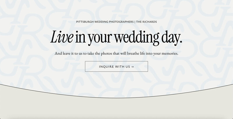 Website design and copywriting for Claudia's Photography