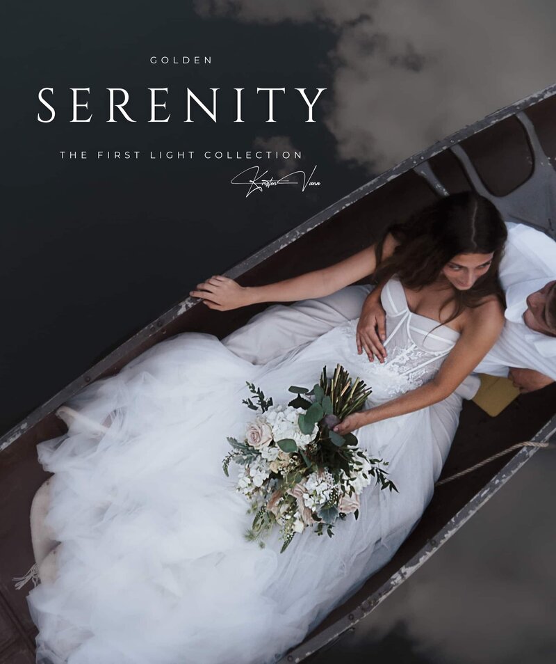 Golden Serenity – The First Light Collection Lightroom presets for photographers, featuring warm, dreamy tones and soft golden light for wedding, elopement, and lifestyle photography.