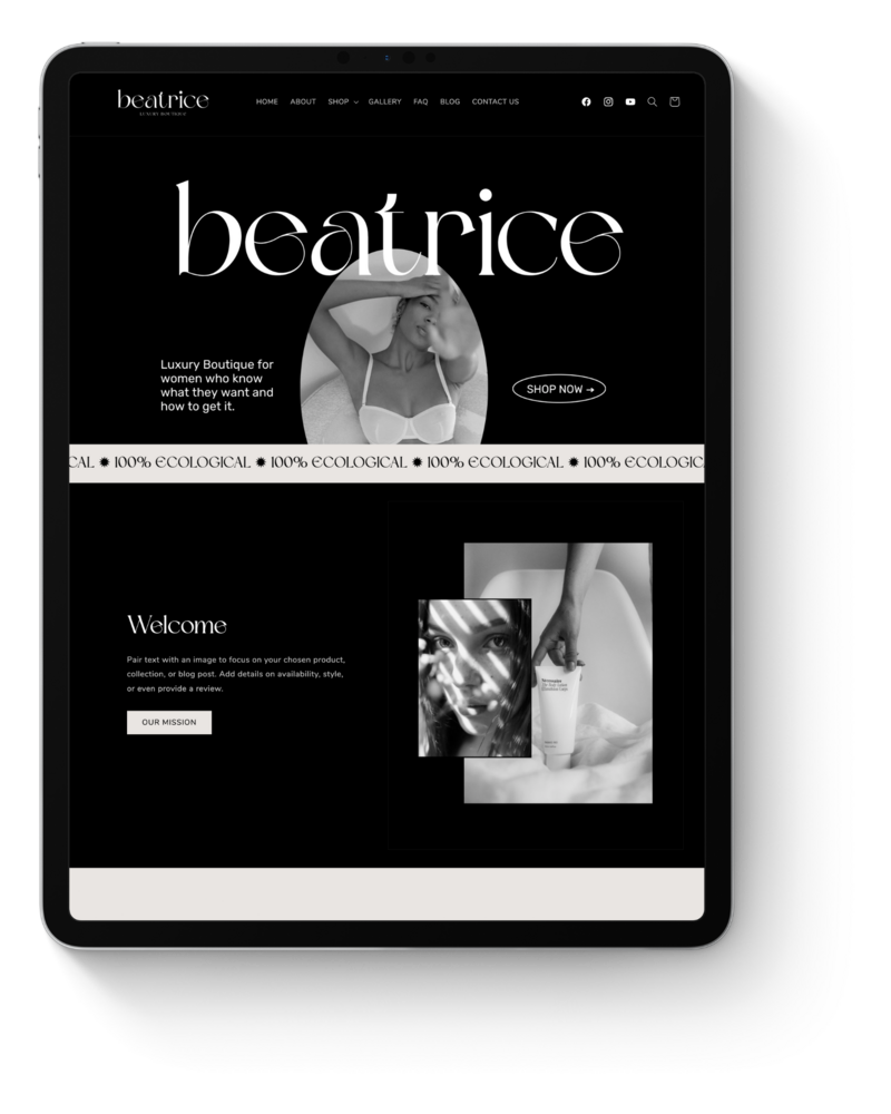 Beatrice Noir Theme