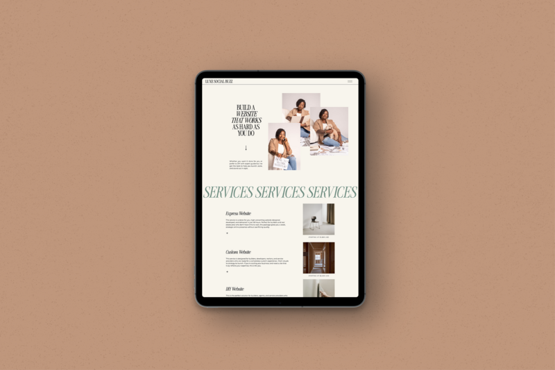 Website Mockup 03