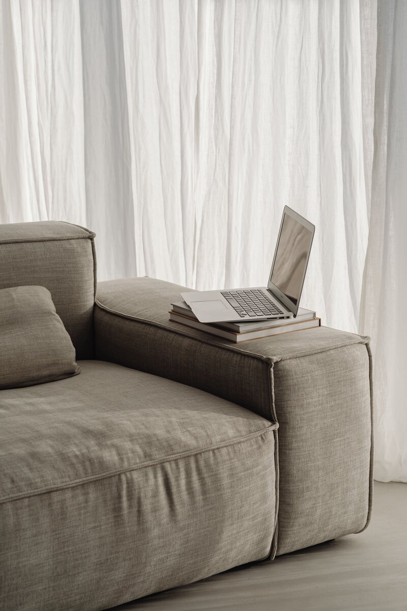 Modern and stylish office space used by a Showit website designer