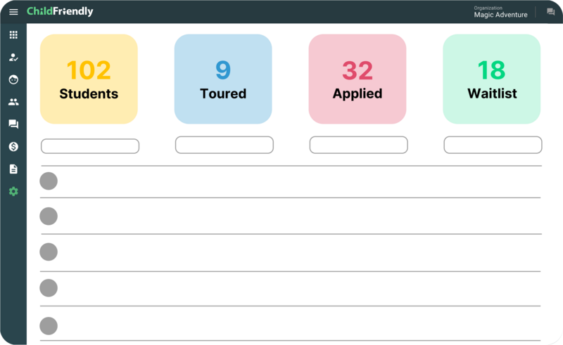 Childcare management software