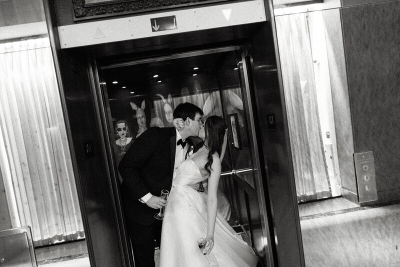 Modern Houston wedding captured after the ceremony, coordinated by Westmore Events.