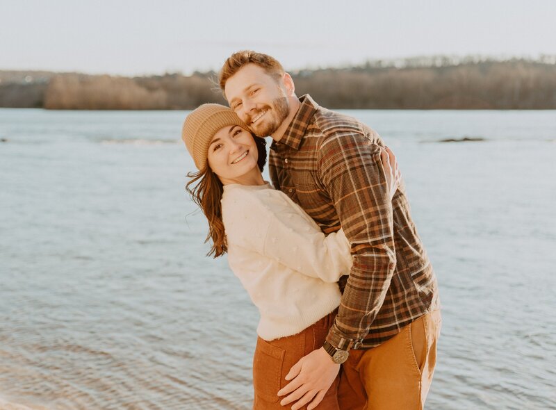 white cliffs of conoy engagement session