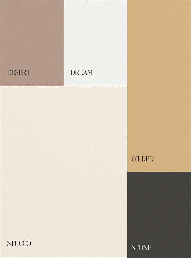 Warm and modern brand color palette for Chantel Griggs, created by Her Higher Standard Design Studio in Phoenix to balance femininity, confidence, and legacy-driven design.