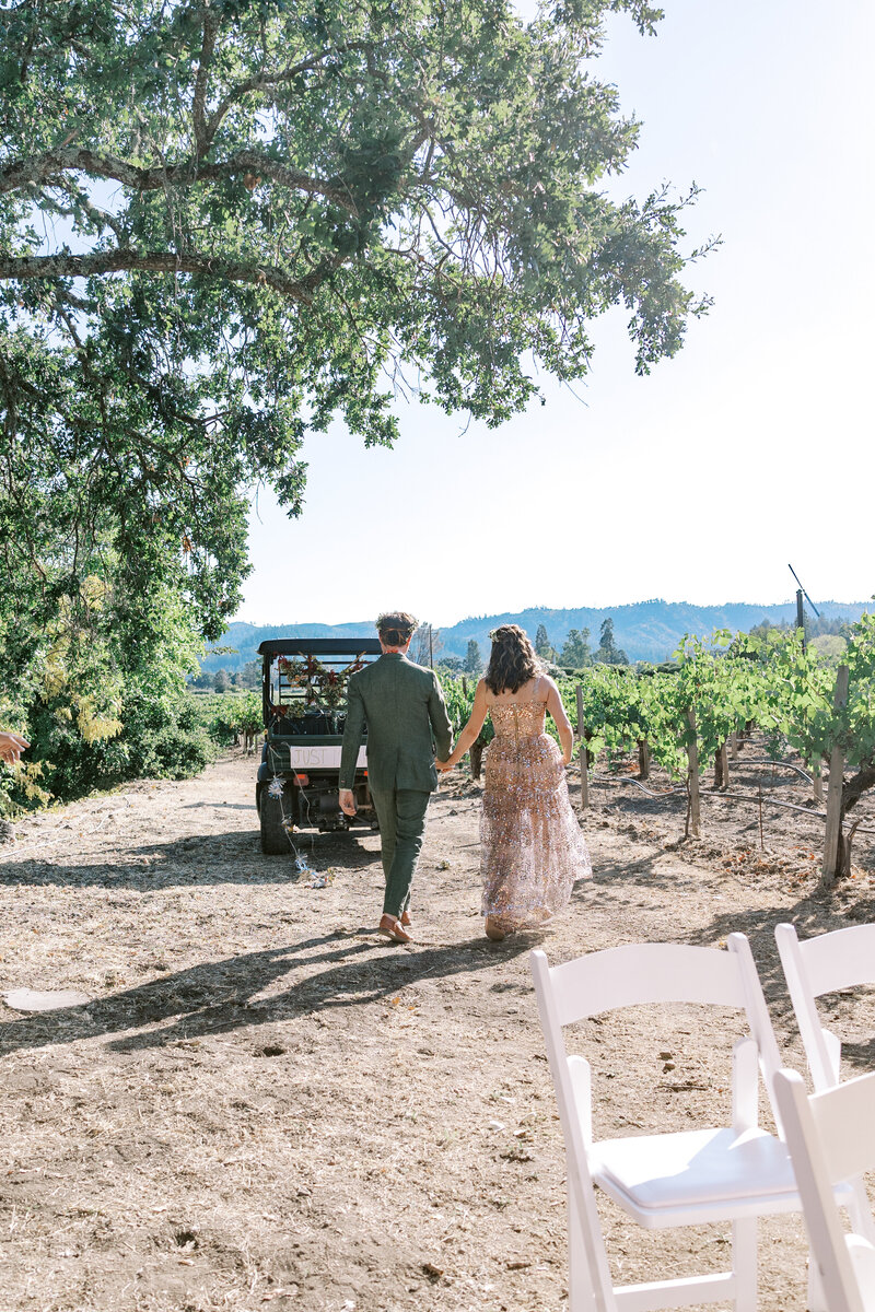 calistoga california wedding