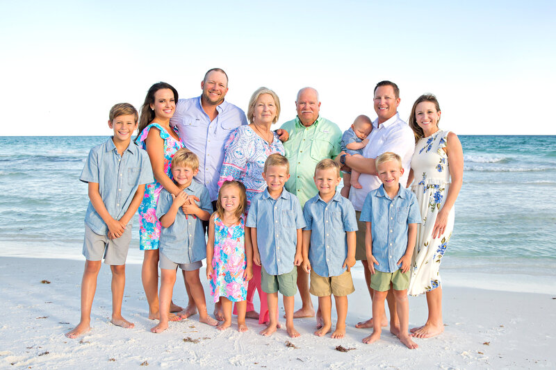 santa rosa beach fl picture of family with children