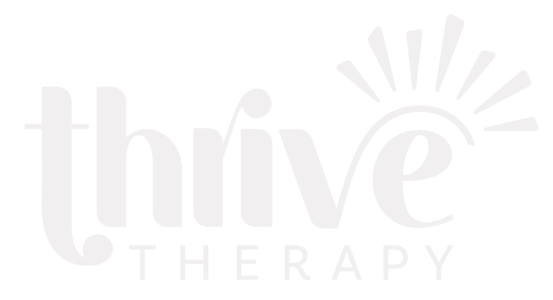 Logo Design for thrive therapy. A collective of counselors for teens
