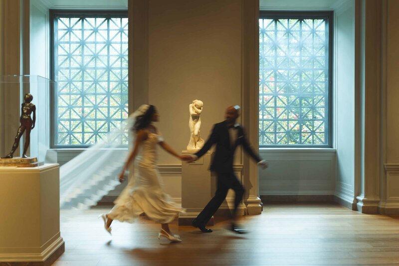 Sahee and Ahmed National Gallery of Art Elopement Photo -21