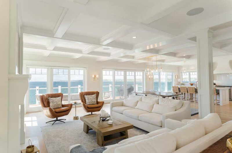 aerial view of retreat house