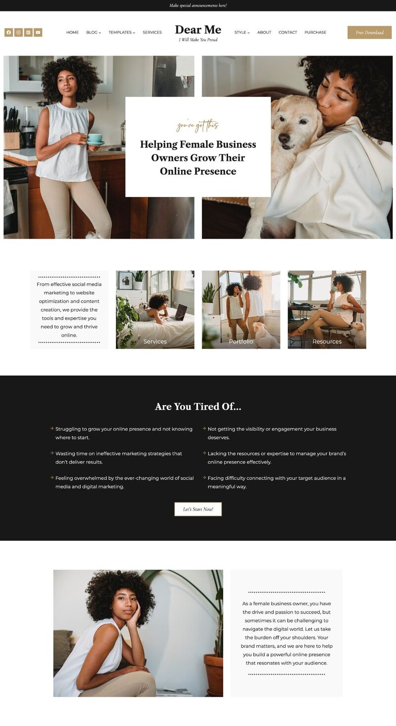 Homepage