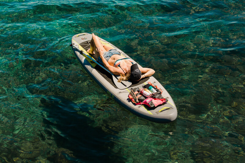 lake tahoe paddle board and headshot photography
