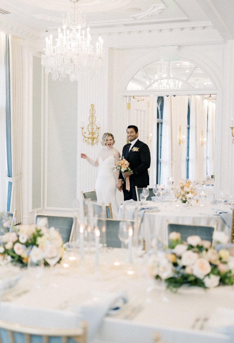 Indiana_Michigan_Wedding Planner_Hotel Carmichael_Carmel Indiana_Wedding Day Editorial_Reception_The Couple_Wedding Decor_Table Setting