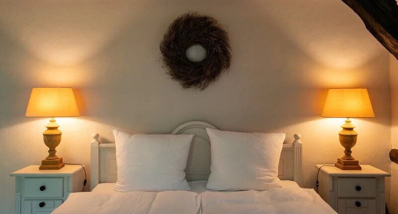 Schlafzimmer-4-Wassermühle-Triglitz-Ferienunterkunft-Deutschland