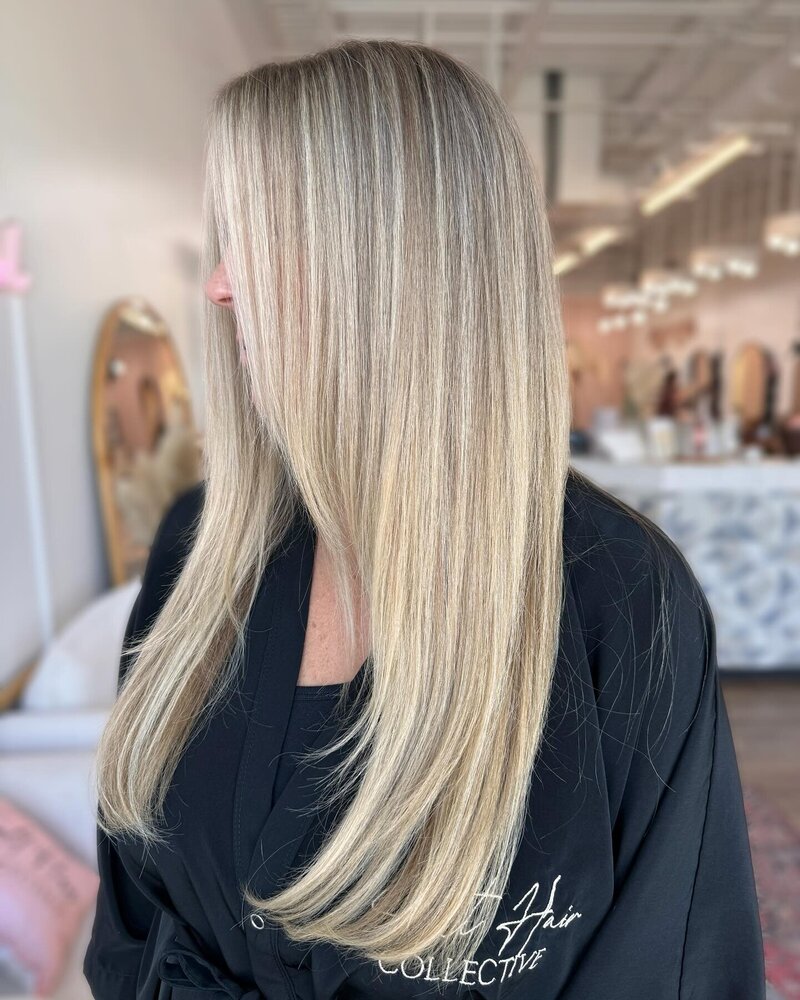 Lived in Low Maintenance Beachy Blonde Sun-kissed  Hair Color by Salt Hair Collective - East Beach Norfolk Hair Salon for Lived in Low Maintenance Color - 24