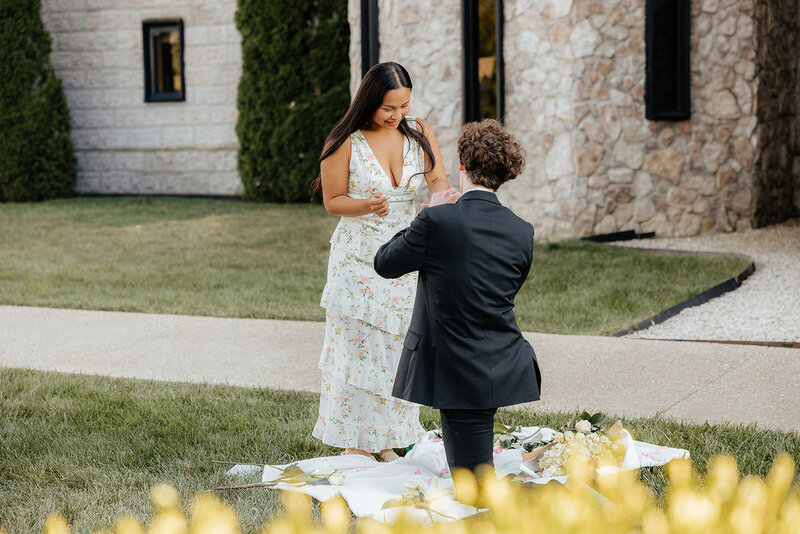 Kentucky Marriage Proposal at Kentucky Castle