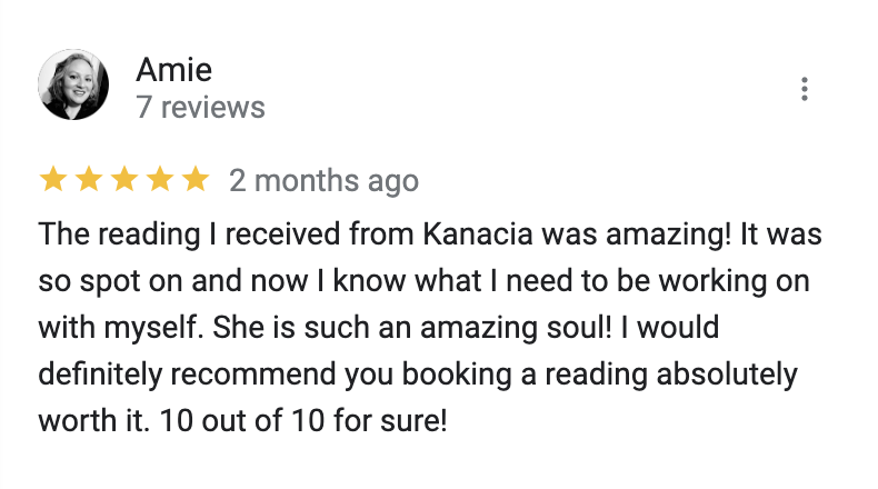 Kanacia James at Solstar Blueprint  Astrology Reading Review  by Amie