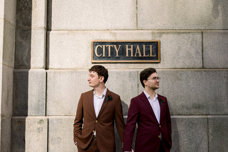 two grooms wed at city hall chicago