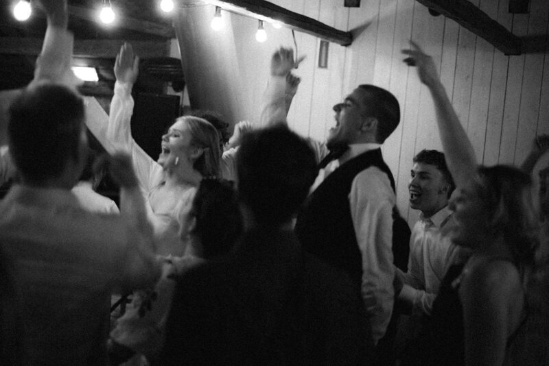 Wedding photo of an Intimate  wedding reception  in Porvoo by photographer Hannika Gabrielsson