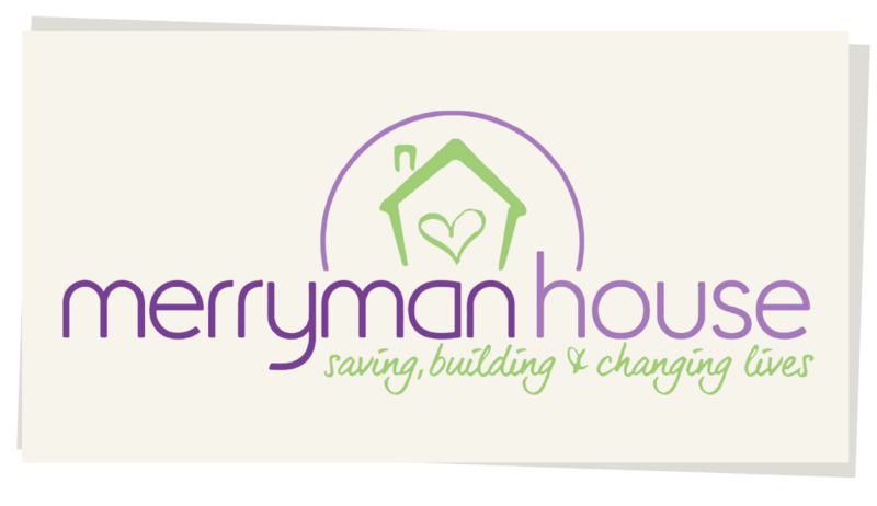 Merryman House non profit logo design Before 