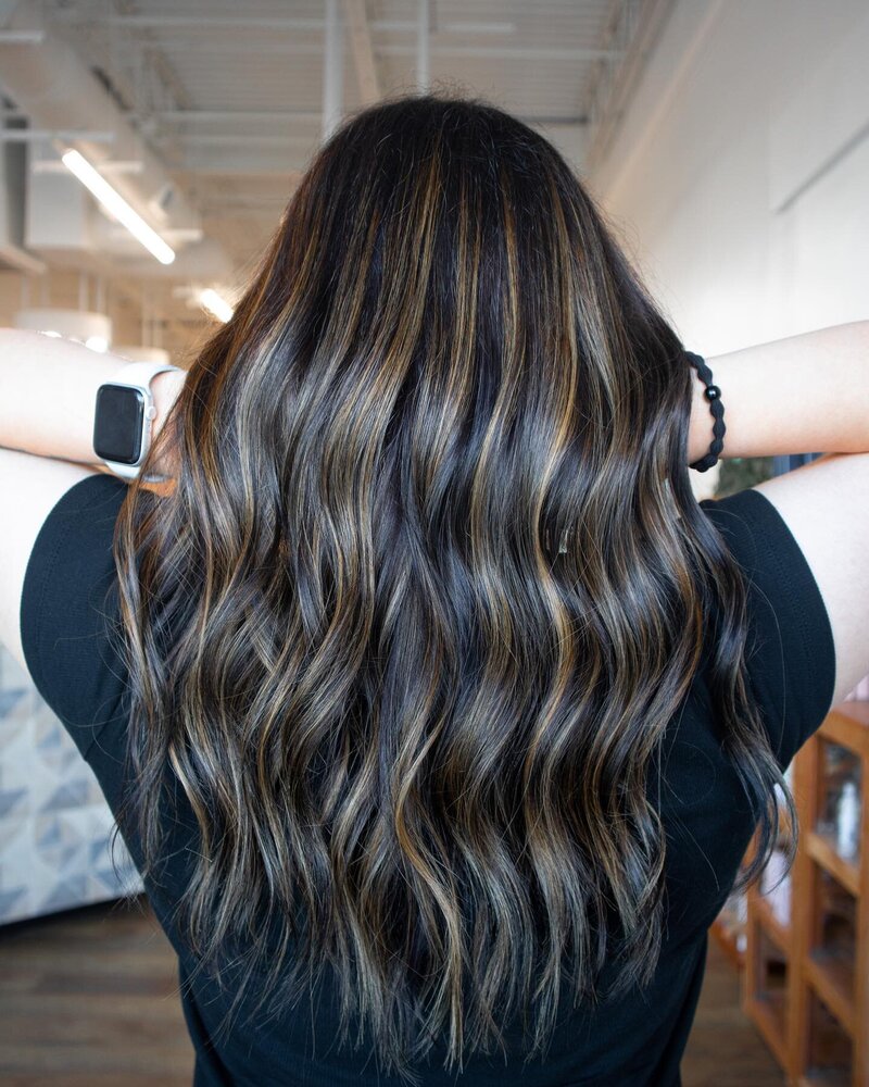 Dimensional Brunette Hair Color by Salt Hair Collective - East Beach Norfolk Hair Salon for Lived in Low Maintenance Color - 4