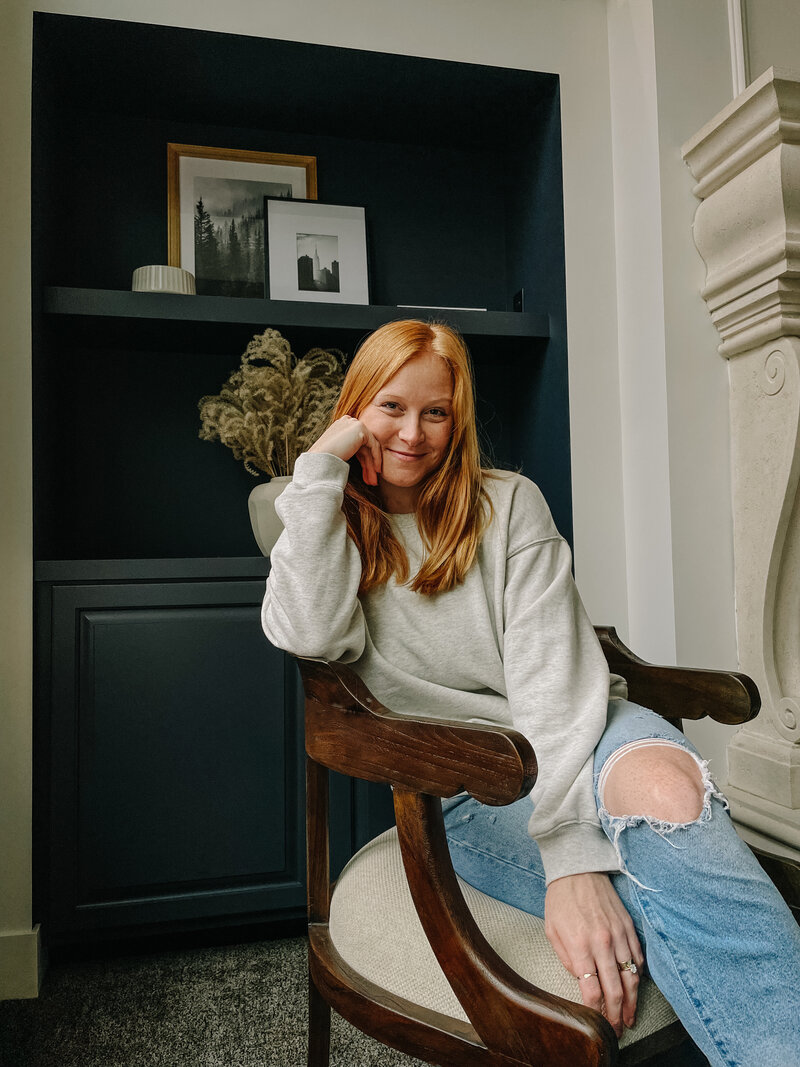 Paige Schut, Showit website designer and SEO strategist based in Holland, Michigan.