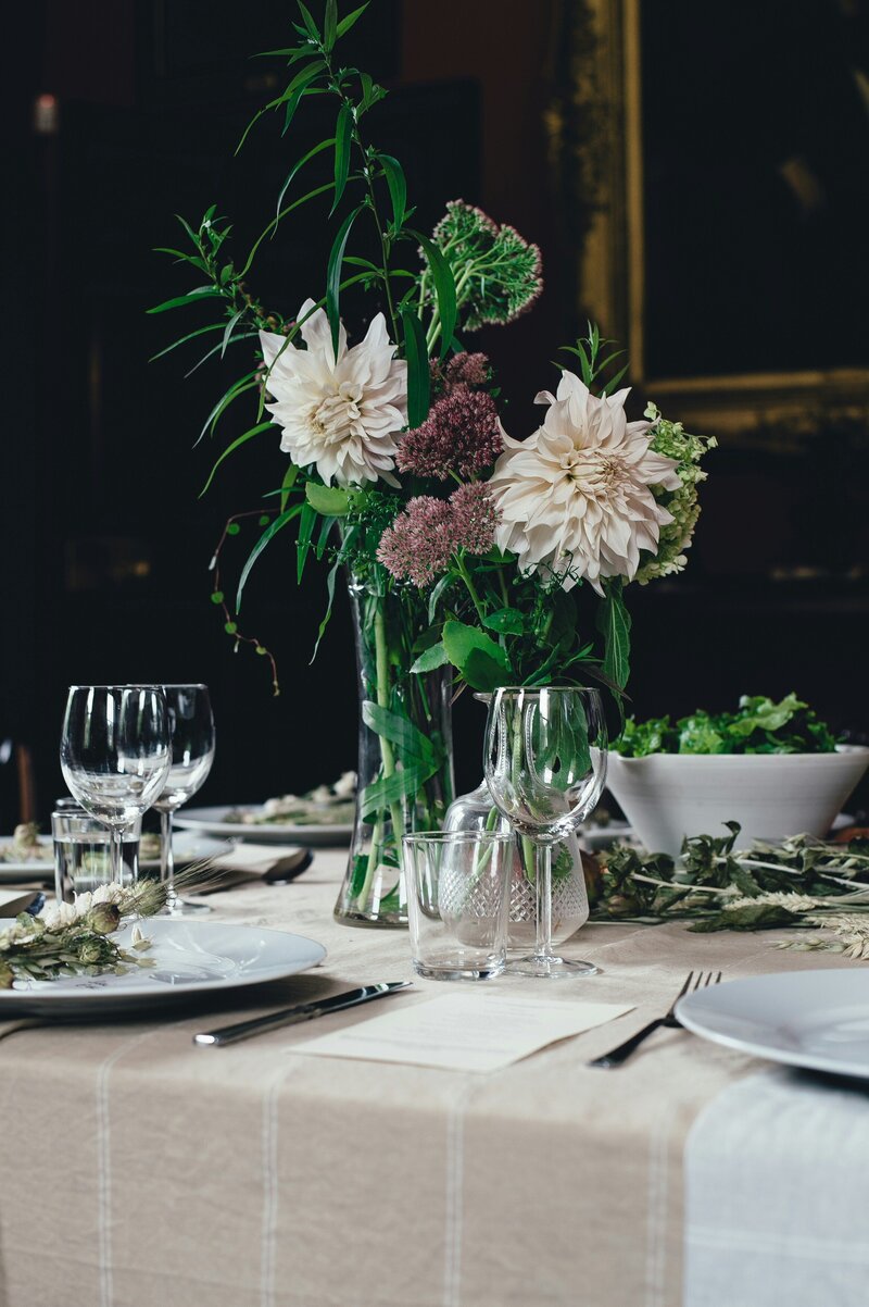 rustic wedding florals