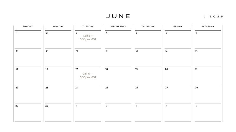 june 25