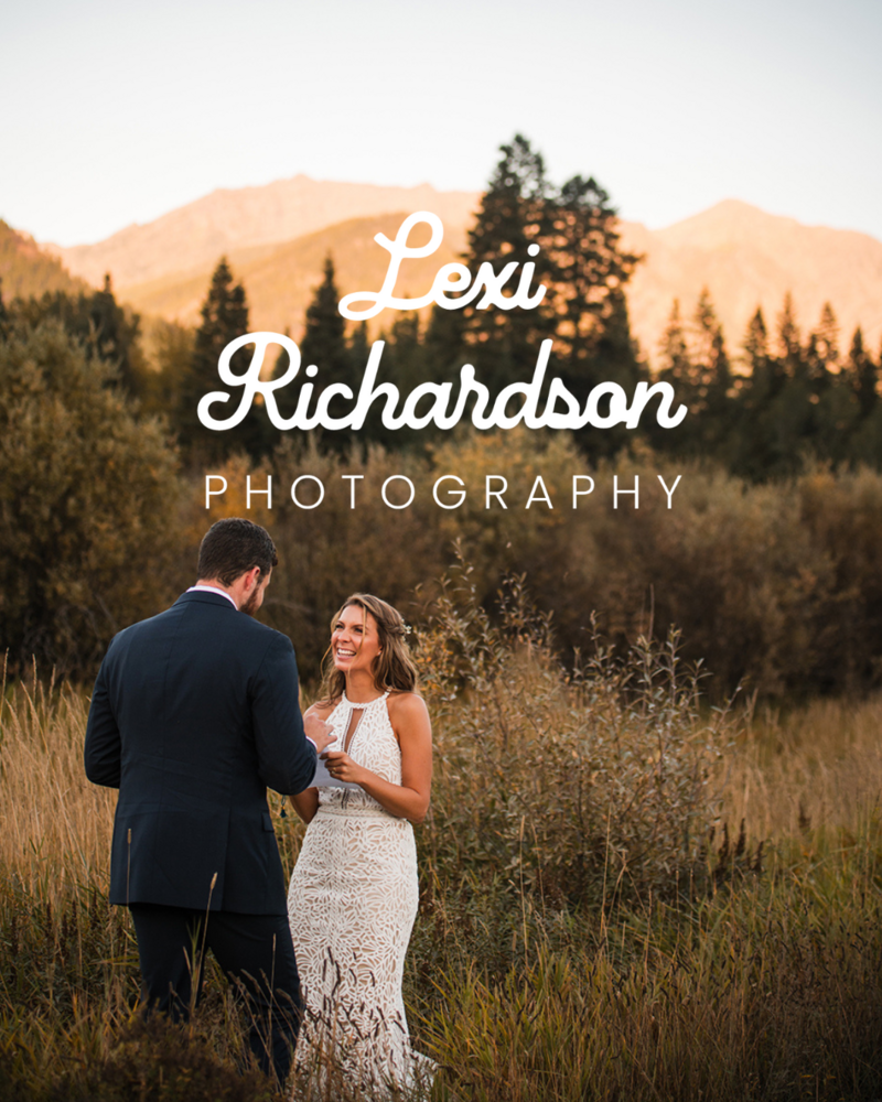 Relaxed, minimal, nostalgic branding for a wedding photographer in western Montana.