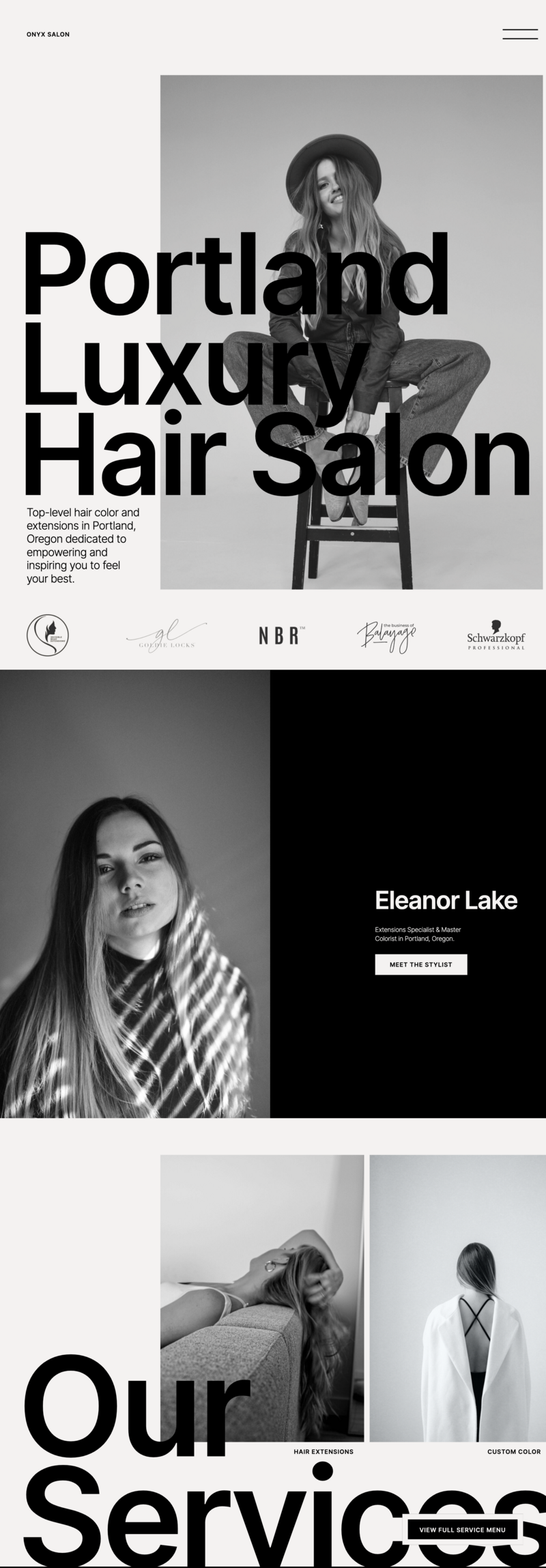 Showit Website template Salt Shore