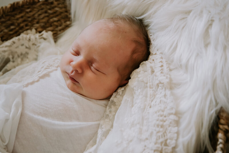 Lafayette Lifestyle in home newborn photographer