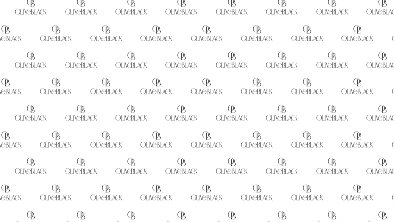 Pattern design for Olive Black events, a wedding planner in Colorado