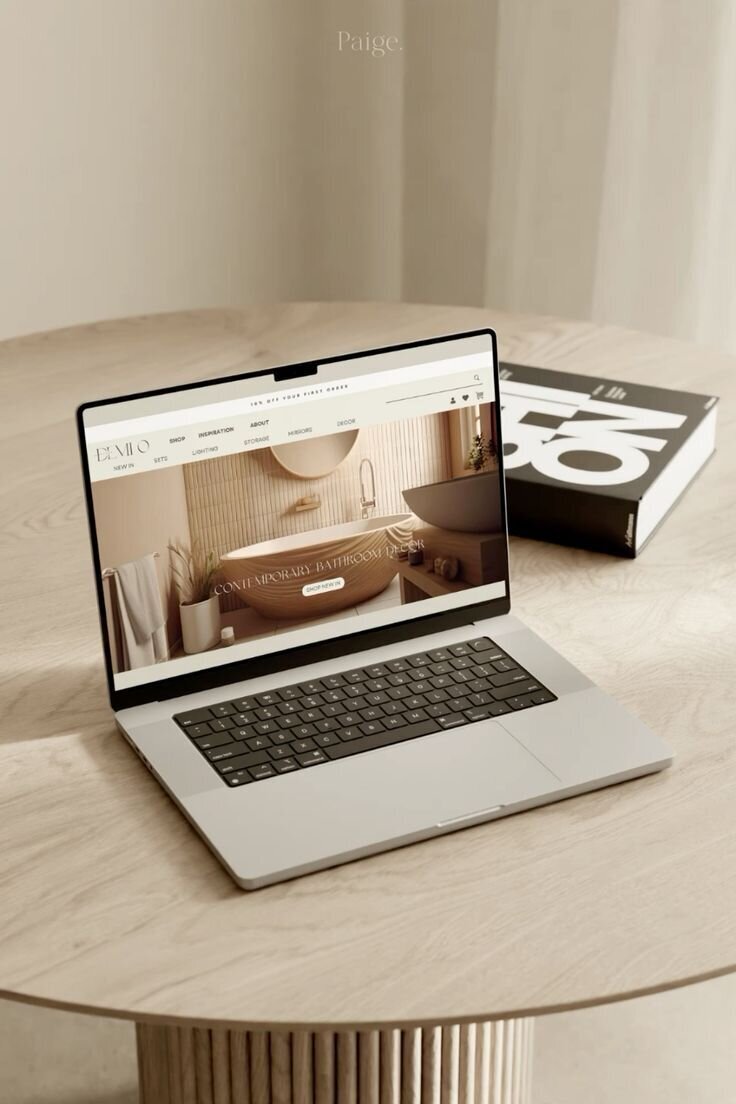 Custom Showit Coaching Website Template