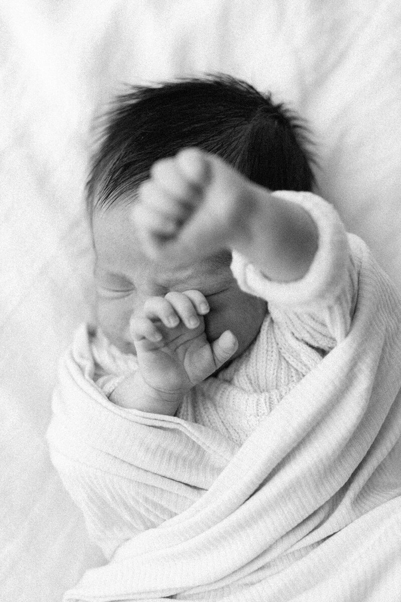 relaxed in home newborn photos melbourne - White Salt Photography-27