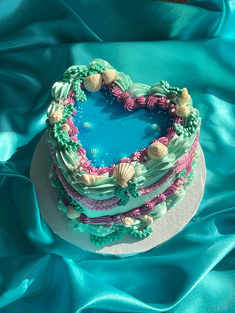 Mermaid Ocean Cake