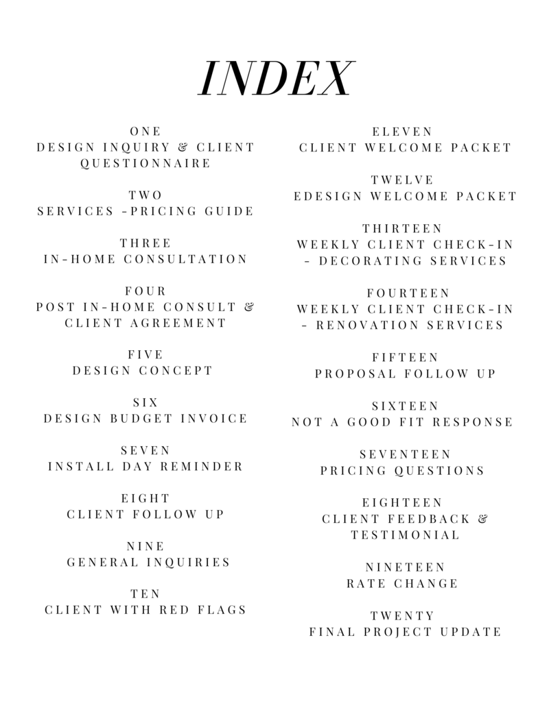 Index Page 