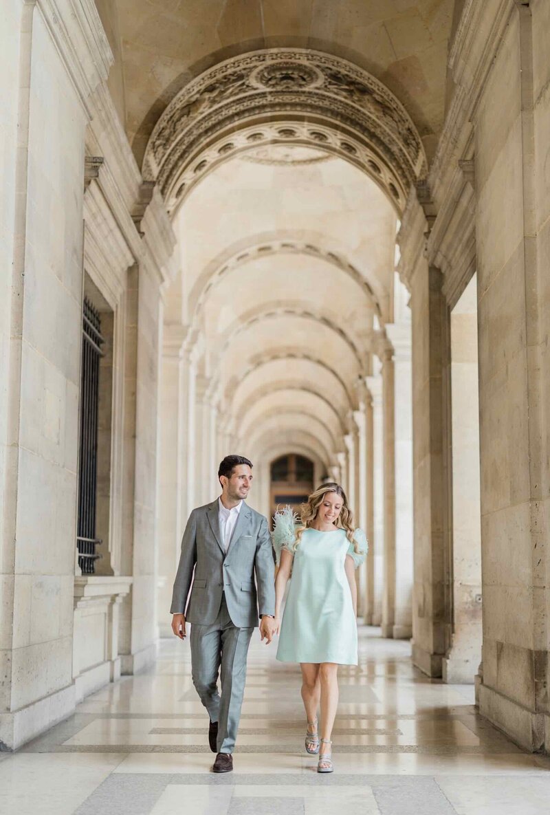 Photo mariage couple bord rivière
