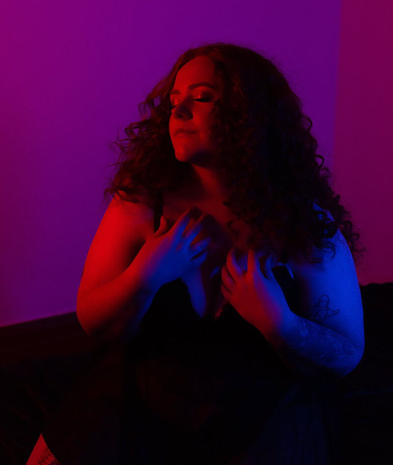 neon boudoir photography 7a