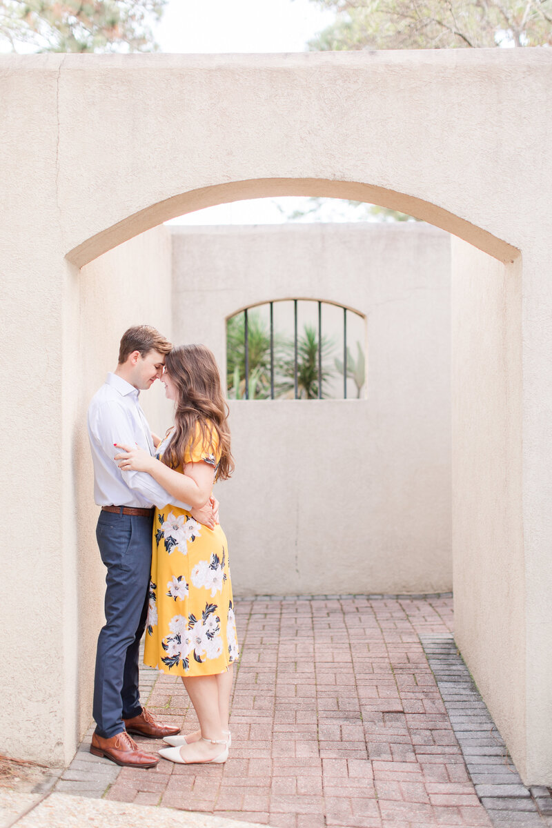 Jennifer B Photography-Bill & Shanin's Engagement Session-Sandhills Gardens and Pinrhurst NC-2020-0148