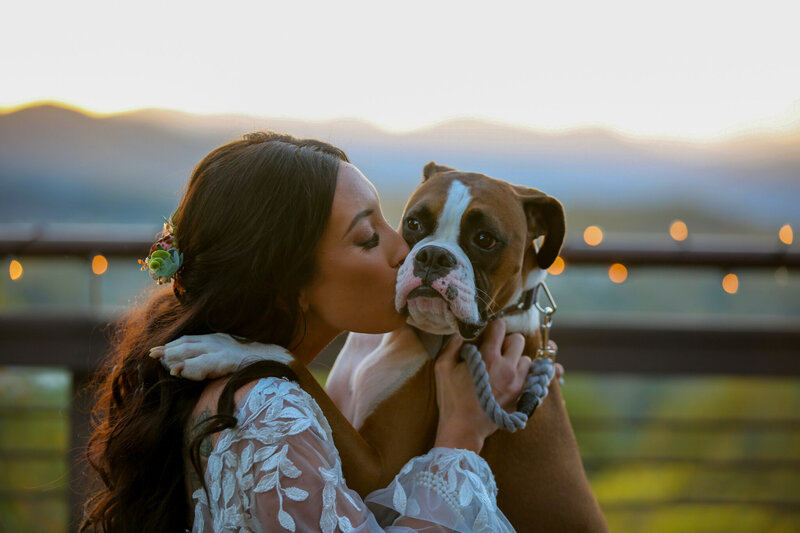 Light Shifter Studios captures a gorgeous Wedding at the Crest Event Center in Asheville, NC. 
